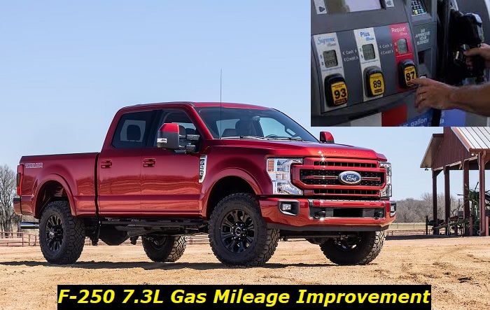 f-250 gas mileage improvements
